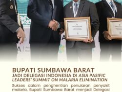 Ajang 9th APLMA On Malaria Elimination, Bupati KSB Menjadi Delagasi Indonesia