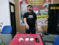 Polres Sumbawa : Bandar Sabu Antar Provinsi, Diringkus, Ratusan Gram Sabu Disita!