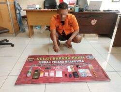 Polres KSB Ringkus DPO Dan Residivis Seorang Bandar Sabu