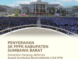Puncang Perjuangan, Bupati Lantik 2.314 PPPK Kabupaten Sumbawa Barat