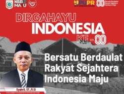 Kepala Dinas DPUPR Sumbawa Barat, Mengucapkan Dirgahayu Republik Indonesia Ke-80