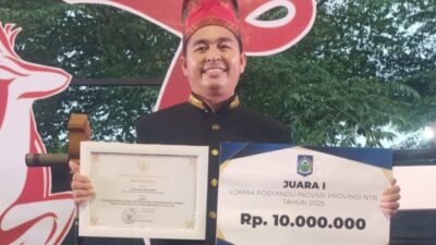 Berkat Dukungan Pemda KSB, Posyandu Muhajirin Desa Belo Raih Juara 1