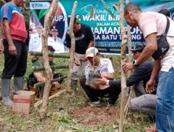 Lestari Dan Penghijauan, Wabup Sumbawa Pimpin Penanaman 1.200 Pohon