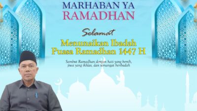 DINAS PERUMAHAN DAN PEMUKIMAN KABUPATEN SUMBAWA BARAT Mengucapkan Marhaban Ya Ramadhan Selamat Menunaikan Ibadah Puasa 1447 H