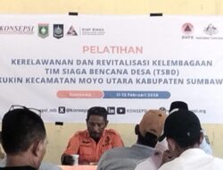 Pelatihan Kerelawanan dan Revitalisasi TSBD Tingkatkan Kesiapsiagaan Bencana
