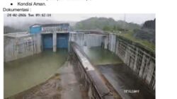 Curah Hujan Insitas Tinggi, 2 Bendungan Dalam Kondisi Aman