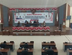 Paripurna Hasil Kerja Pansus, DPRD Sumbawa Barat Bahas LKPJ Bupati 