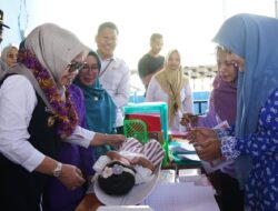 Gerak Serentak Tekan Stunting, Wabup KSB Launching Intervensi di Posyandu Juara Provinsi Desa Belo