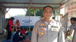 Kurban Dari Iuran Anggota, Polsek Seteluk Perkuat Kebersamaan Dengan Masyarakat