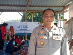 Kurban Dari Iuran Anggota, Polsek Seteluk Perkuat Kebersamaan Dengan Masyarakat